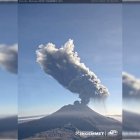Erupción del Ubinas.
