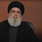 Sayyed Hassan Nasrallah, líder de la organización terrorista Hezbolá.