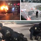 Distintos actos violentos de Antifa para detener Cop City en Atlanta.