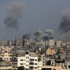 Bombardeos sobre la ciudad de Gaza