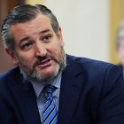 El senador republicano por Texas Ted Cruz, durante una comparecencia.