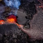 Imagen de archivo del volcán Fagradaslfjall. Este volcán provocó, junto a 1.000 terremotos, que Islandia declarase el estado de emergencia.