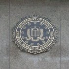FBI logo on a wall
