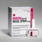 Fotografía de una caja de Narcan subida a Flickr por VCU Capital News Service el 13 de octubre de 2015.