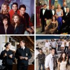 Imágenes de 'Friends', 'El ala oeste de la Casa Blanca', 'NCIS' y 'Lost', algunas de las series de televisión que estrenaron su piloto un 22 de septiembre.