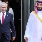 Benjamin Netanyahu y Mohamed bin Salman