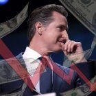 Gavin Newsom, gobernador de California.