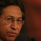 Close-up of former Peruvian President Alejandro Toledo.
