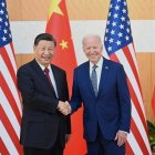 Xi Jinping con Joe Biden.