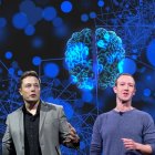 A la izquierda: Elon Musk; a la derecha: Mark Zuckerberg. Ambos se verán las caras en el Senado para hablar sobre la IA.