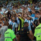 Fanáticos de Argentina en su partido contra Brasil | Cordon Press