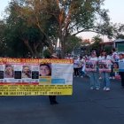 Familiares de los desaparecidos protestan