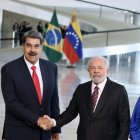 Lula da Silva recibe a Nicolás Maduro en Brasil.