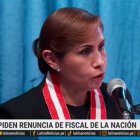 La fiscal general de Perú, Patricia Benavides.