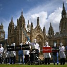 Manifestación contra la Eutanasia en Londres.