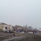 Bombardeo de Rusia a su propia aldea.