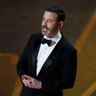 El humorista Jimmy Kimmel durante la gala de los Óscars celebrada el 10 de marzo de 2023 en Los Ángeles.