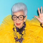 Imagen de archivo de la diseñadora Iris Apfel.