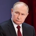 El presidente de Rusia, Vladímir Putin, asiste a la reunión anual ampliada de la Junta del Ministerio del Interior de Rusia para resumir los resultados del trabajo de las autoridades de asuntos internos en 2023.