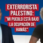 Imagen promocional de la entrevista realizada por Leandro Fleisher al exterrorista palestino para hablar sobre Hamás.