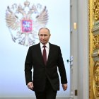 Vladirmir Putin en su juramentación