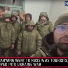 Captura de pantalla del vídeo en el que siete ciudadanos indios denuncian que han sido obligados a participar por parte de Rusia en la guerra en Ucrania.
