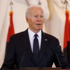 El Presidente Joe Biden pronuncia un discurso
