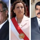 Presidentes de Colombia, Perú y Venezuela