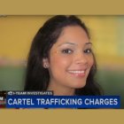 Captura de pantalla de un vídeo proporcionado por 6abc Philadelphia en el que explican cómo acusaron a Glenis Zapata, Miss Indiana Latina 2011, por lavado de dinero y vinculación a una cartel de la droga de México.