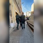 Detención de un yihadista en Barcelona (España), en marzo de 2024.