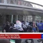 Protesta en el Museo de Brooklyn