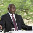 Cyril Ramaphosa, presidente de Sudáfrica.