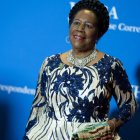 La representante estadounidense Sheila Jackson Lee (D-TX) llega a la cena de la Asociación de Corresponsales de la Casa Blanca en el Washington Hilton en Washington, DC, 29 de abril de 2023.