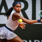 La tenista estadounidense Coco Gauff.