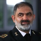 Imagen de Shahram Irani, comandante de la Armada iraní