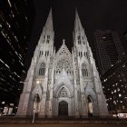 Imagen de la fachada de la Catedral de San Patricio en Nueva York.