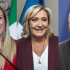 Meloni- Le Pen- Orban