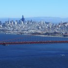 San Francisco from the Marin Headlands on August 22, 2022
