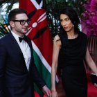 Alex Soros y Huma Abedin