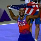 Noah Lyles en los Juegos Olímpicos de París 2024