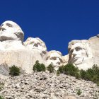 Image #: 32031019    Mount Rushmore, in South Dakota, likely will last 7 million years, but you probably want to get here a little sooner. It is located in South Dakota's Black Hills. (Ellen Creager/Detroit Free Press/MCT)       Detroit Free Press/ MCT /LANDOV
