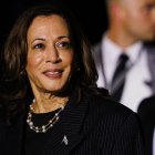 Kamala Harris, en la base Andrews Air Force