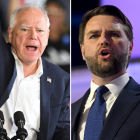 Tim Walz vs. JD Vance, posible debate el 1 de octubre