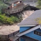 Captura de pantalla del deslizamiento de tierra en Ketchikan (Alaska) el 25 de agosto de 2024.