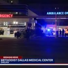 Captura de pantalla de una imagen del hospital donde se atendió a un policía herido en Dallas.