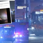 Secuencia de imágenes de la persecución y detención del secuestrador de un bus en L.A.