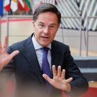 Mark Rutte en Consejo Europeo