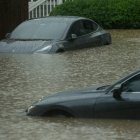 Huracán Helene: Tesla sumergido por el huracán 'Helene'