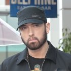 Eminem con una estrella en el Paseo de la Fama de Hollywood