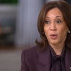 Elecciones Presidenciales 2024 | Captura de pantalla de Kamala Harris durante su entrevista en 60 minutos.